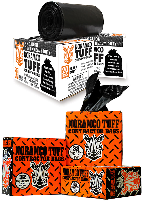 Tuff Contractor Bags Packaging